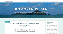 Desktop Screenshot of komoren-reisen.de